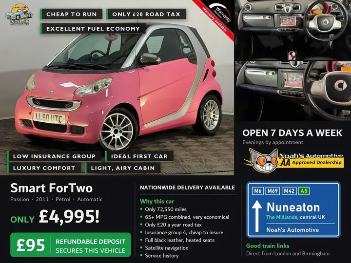 Smart Fortwo 2011 photo 2