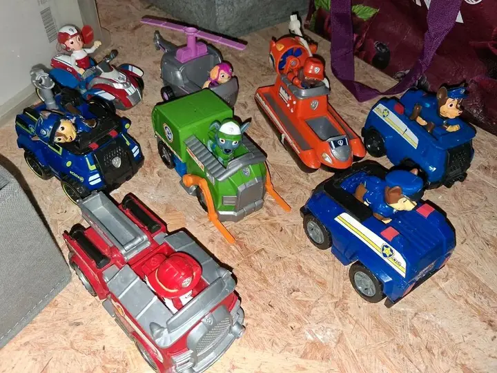Paw Patrol Autos Figuren