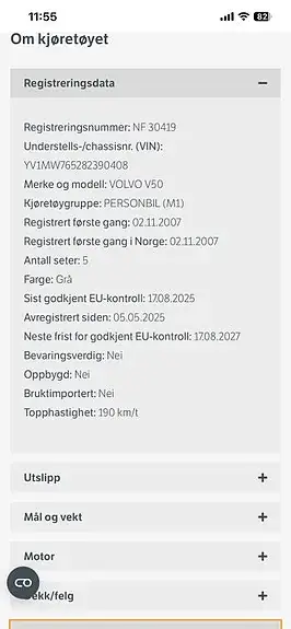 Volvo V50 2008 photo 5