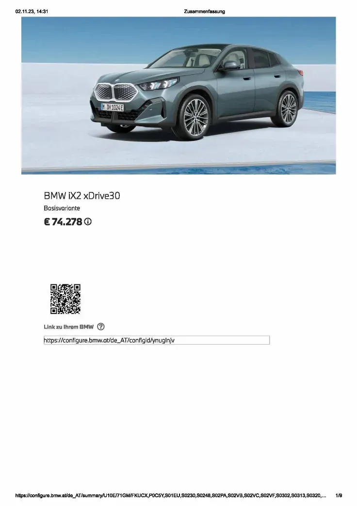 BMW Ix2 2024 photo 3