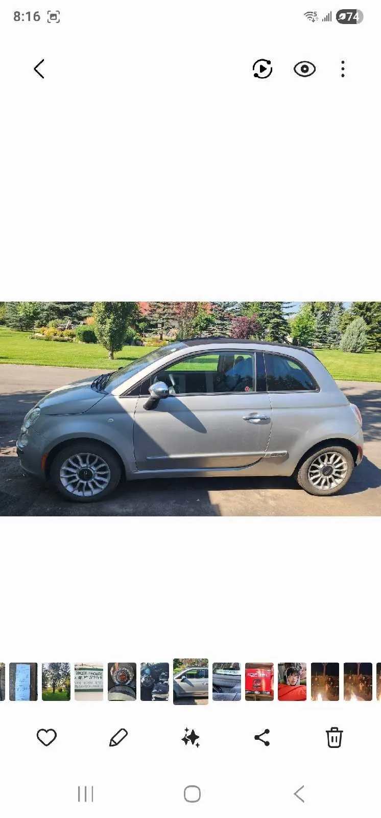 Fiat 500C 2013 photo 3