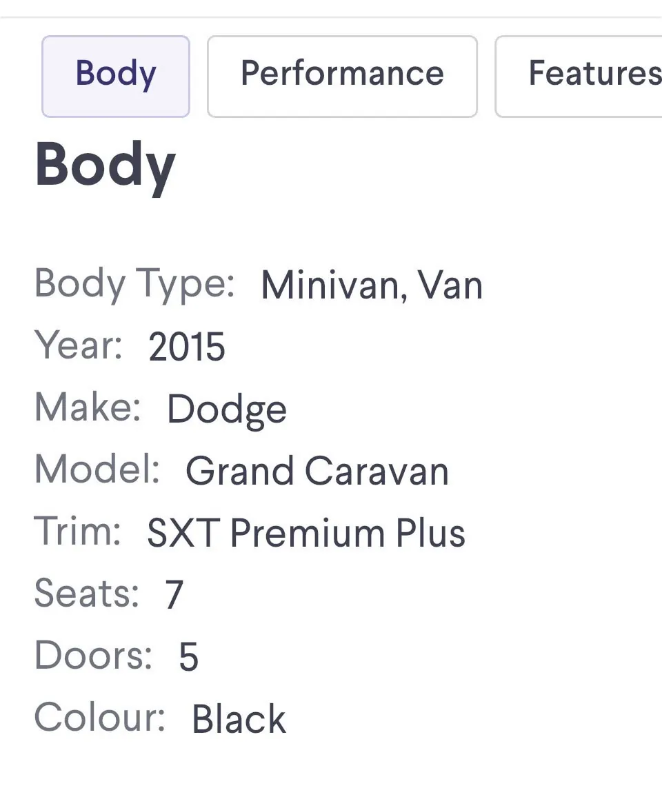 Dodge Grand Caravan