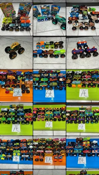 Mattel Hot-Wheels Monster-Trucks 1:64