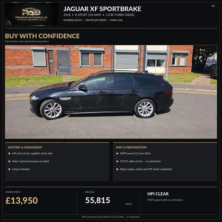 Jaguar Xf 2018 photo 5