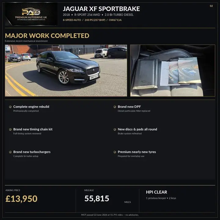 Jaguar Xf 2018 photo 2