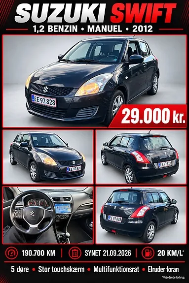 Suzuki Swift 2012 photo 2