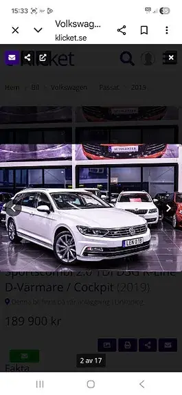 Volkswagen Passat 2019 photo 2