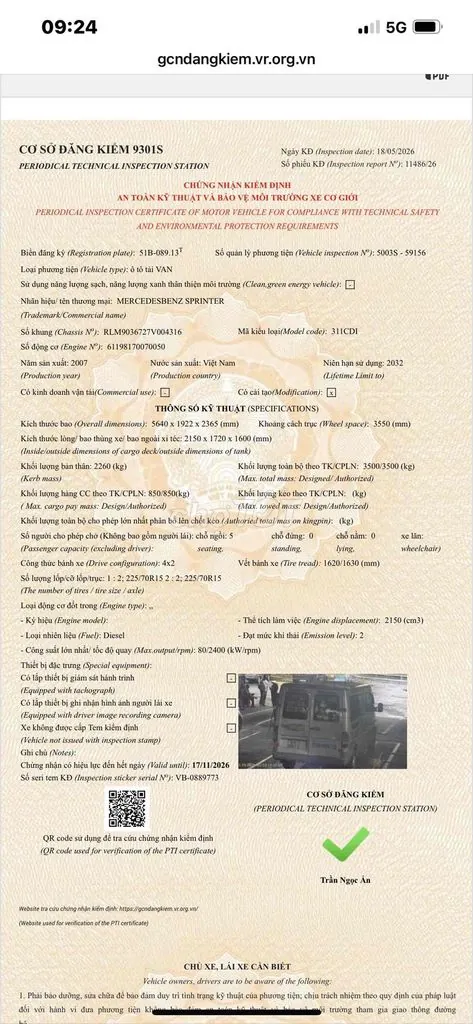 Mercedes-Benz Sprinter 2007 photo 4
