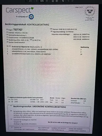 Volvo V70 2002 photo 5
