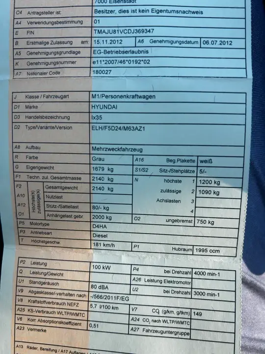 Hyundai Ix35 2012 photo 2