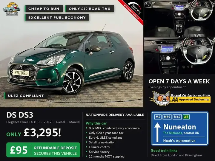DS Automobiles Ds 3 2017 photo 2