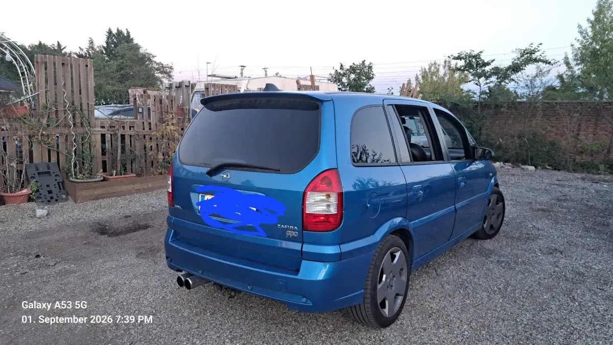 Opel Zafira 2002 photo 3