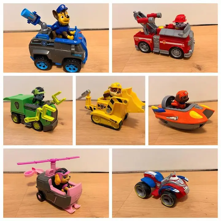 Paw Patrol Autos Und Figuren