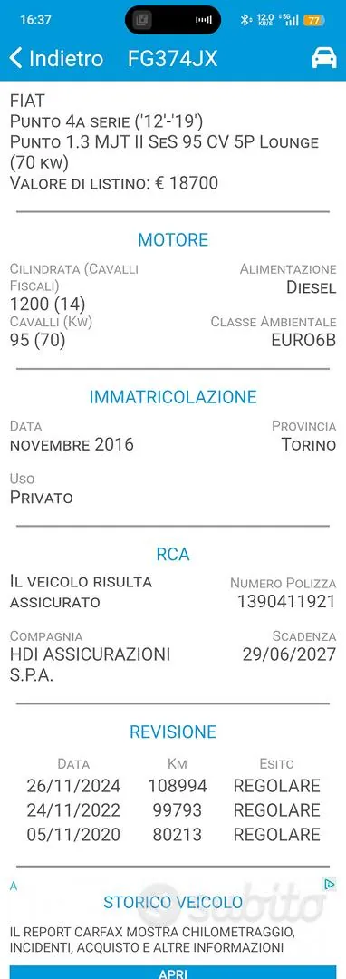 Fiat Punto