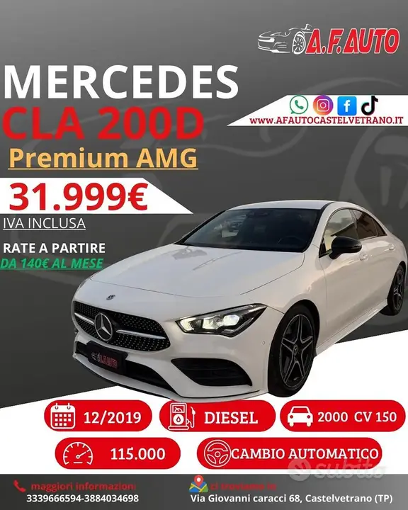 Mercedes-Benz Cla 200