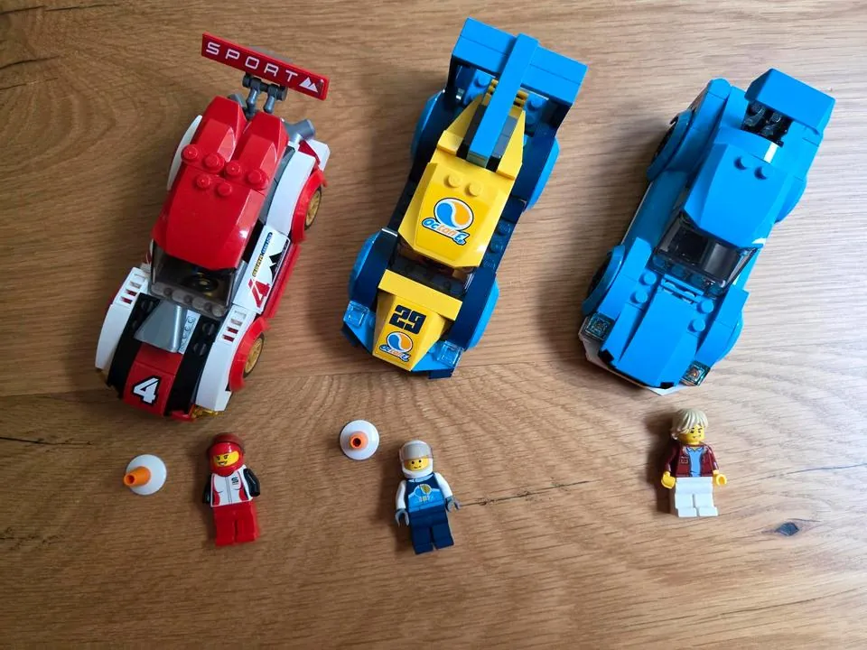 Lego City Rennwagen Duell Set Nr. 60256