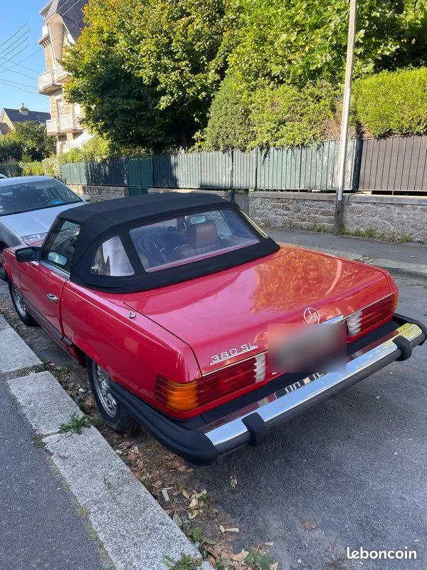 Mercedes-Benz 380 Sl 1984 photo 3