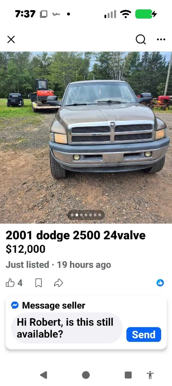Dodge Ram 2500 2001 photo 2