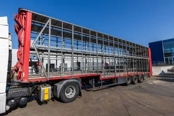 Lecitrailer Cuello Cisne 3E-Rd+Double Etage+Dhollandia 2Ton