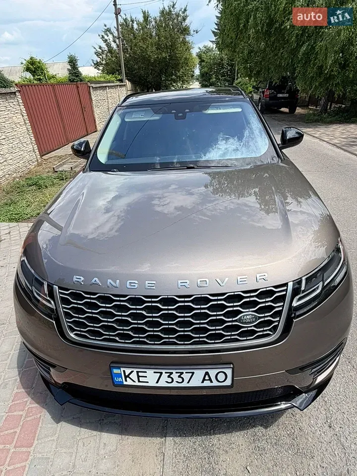 Land Rover Range Rover Velar 2017 photo 3