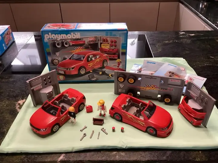 Playmobil Rennwagen Set 4321
