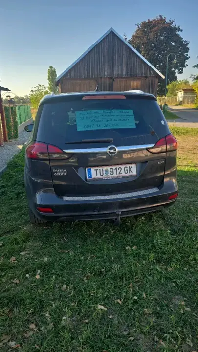 Opel Zafira 2012 photo 3