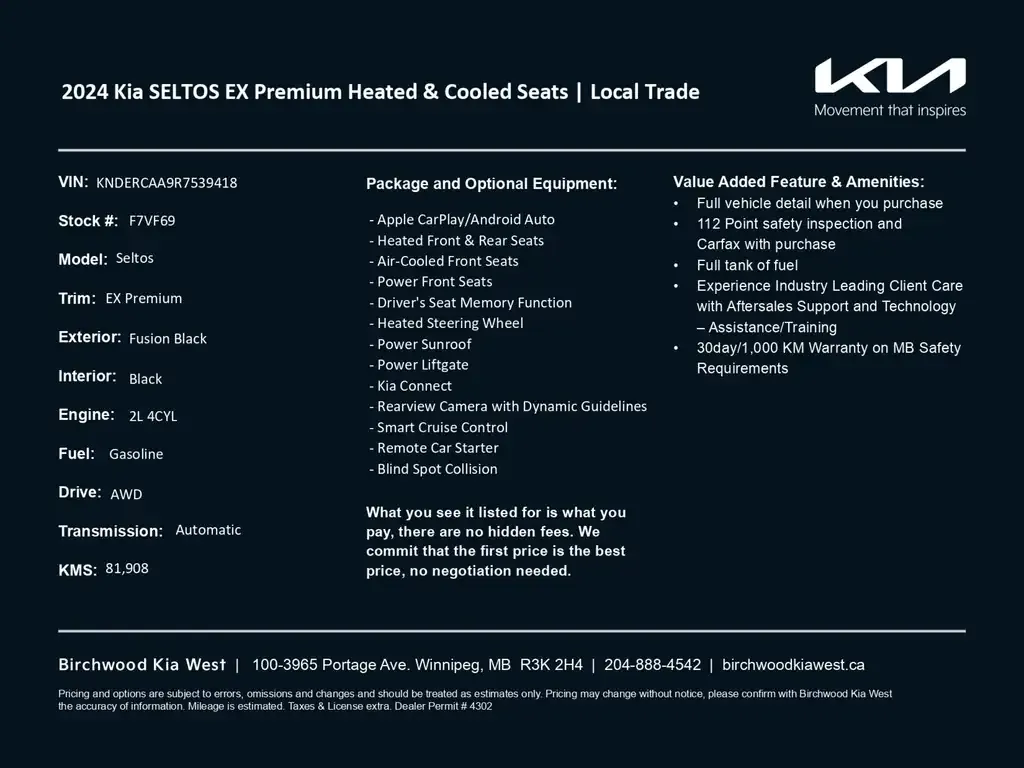 Kia Seltos 2024 photo 2