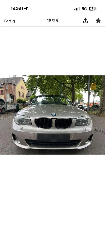 BMW 120D Cabrio