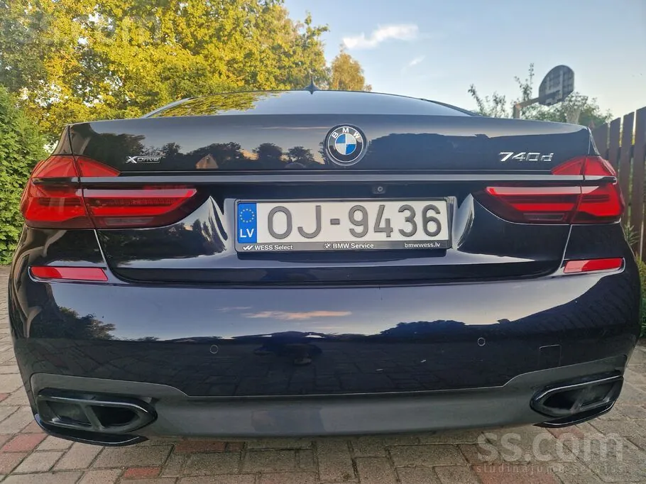 BMW 740D 2016 photo 4