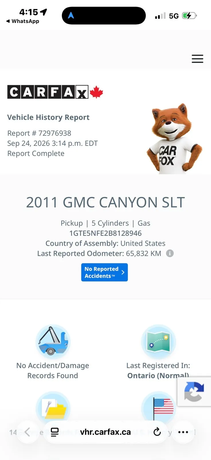 GMC Canyon 2011 photo 2
