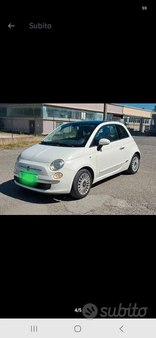 Fiat 500 Lounge 2009 photo 3