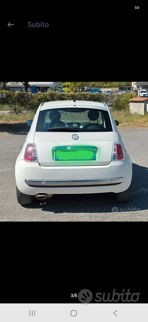 Fiat 500 Lounge 2009 photo 2