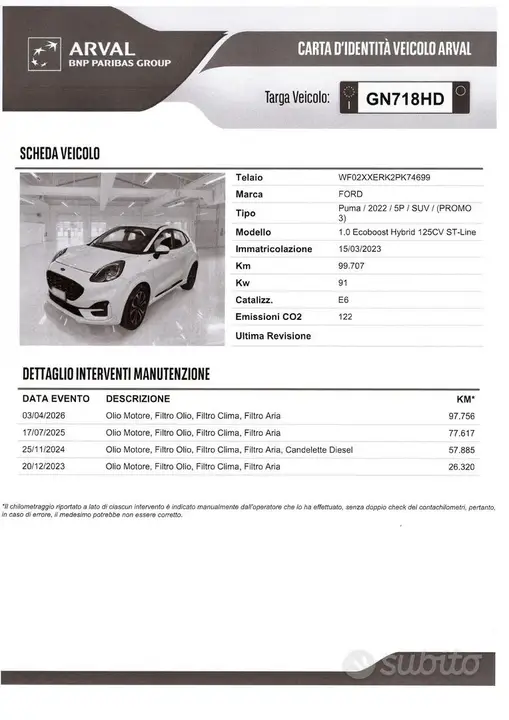 Ford Puma 2023 photo 2