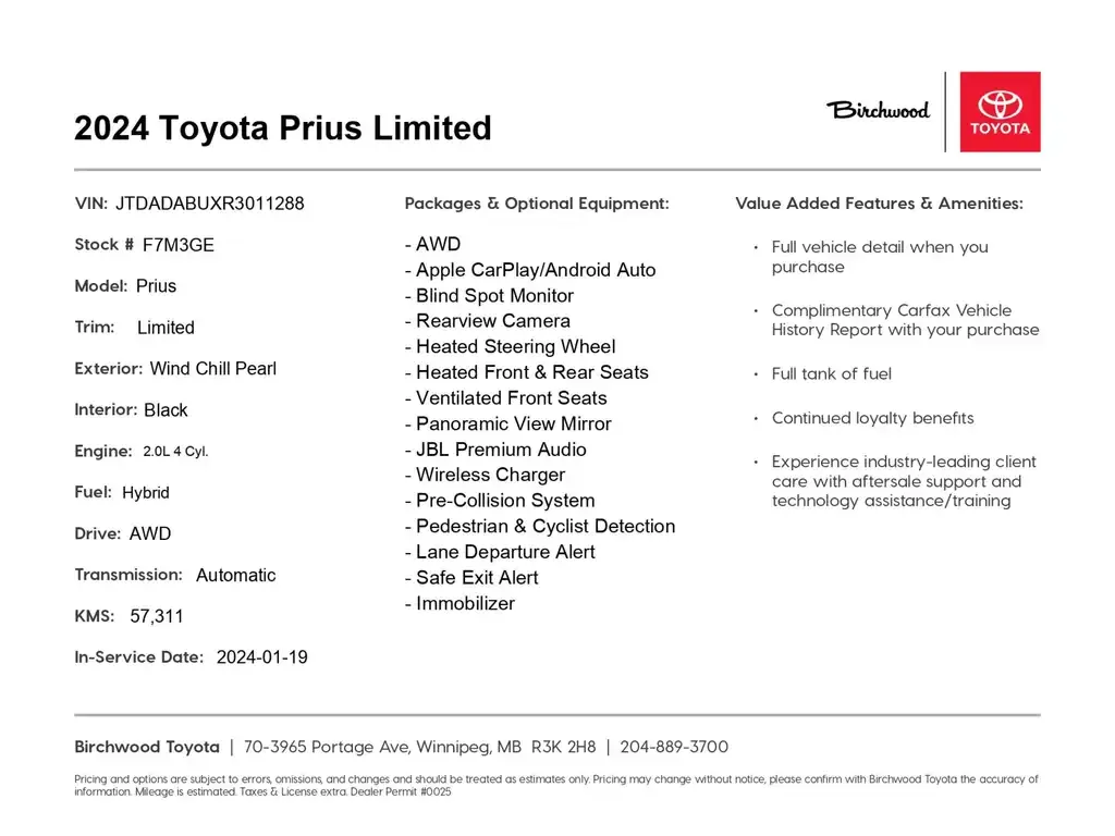Toyota Prius 2024 photo 2
