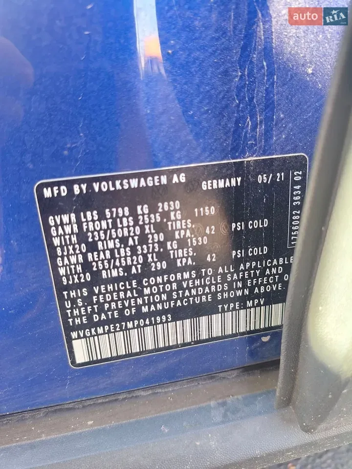 Volkswagen Id.4 2021 photo 5