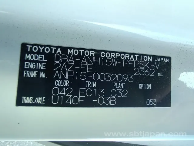 Toyota Alphard 2005 photo 5