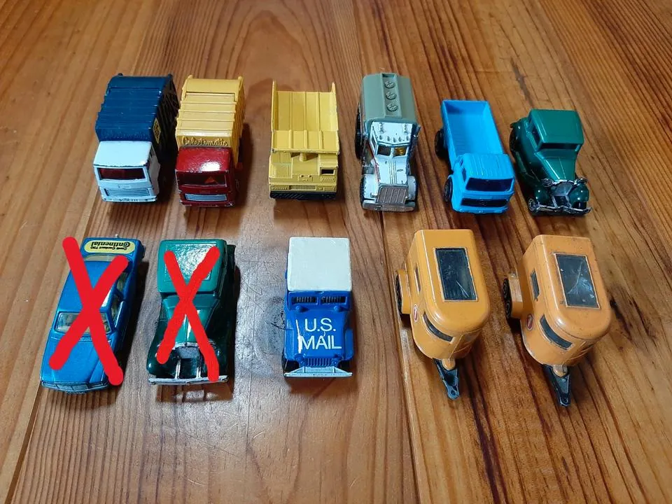 Matchbox Autos 70Er Und 80Er Jahre