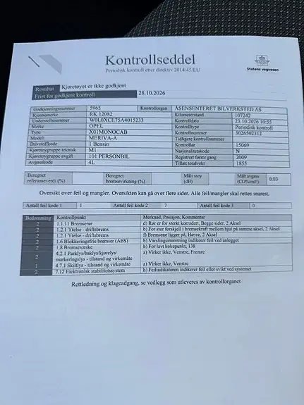 Opel Meriva