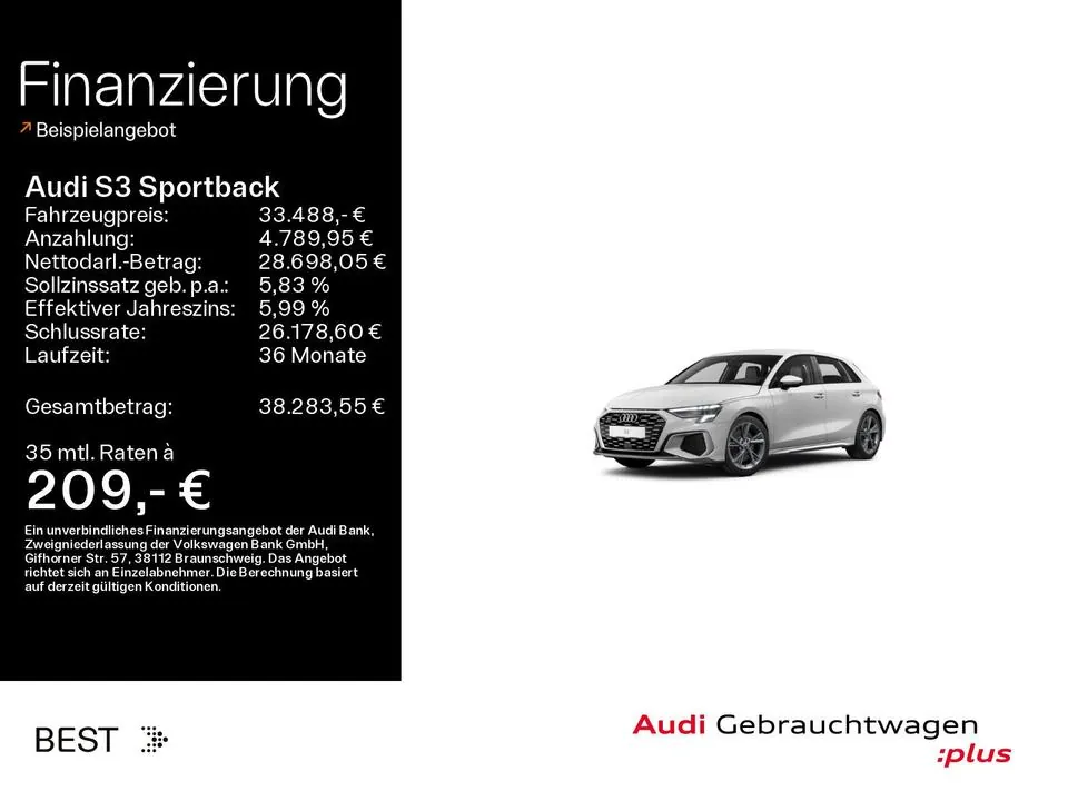 Audi S3 Sportback