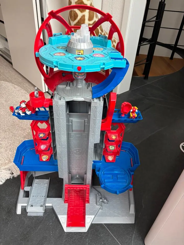 Paw Patrol Station Und Alle Autos Und Hunde