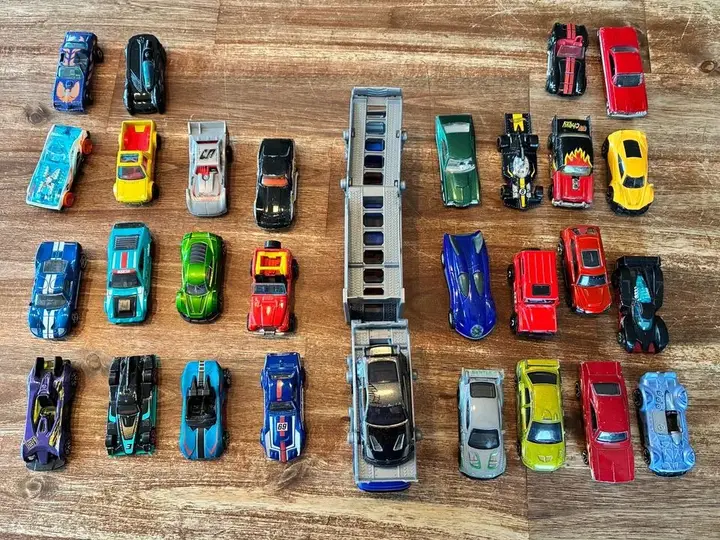 Hot Wheels Autos Sammlung Und Autotransporter