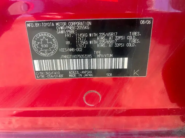 Toyota Rav4 2007 photo 2
