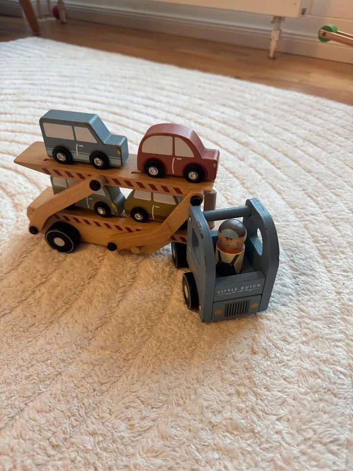 Little Dutch Holz-Autotransporter