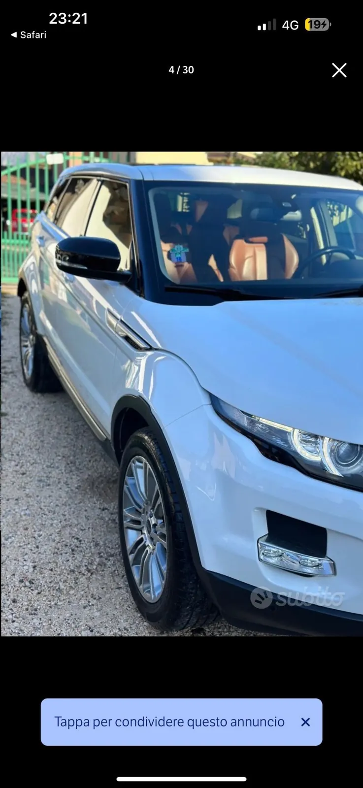 Land Rover Range Rover Evoque 2011 photo 5