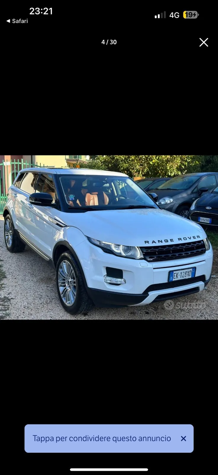 Land Rover Range Rover Evoque 2011 photo 4