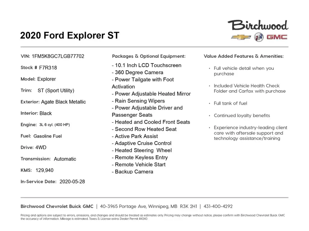 Ford Explorer 2020 photo 2
