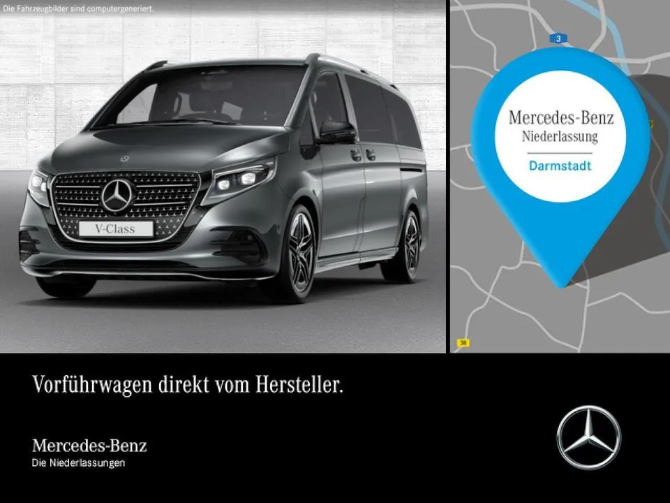 Mercedes-Benz V 300 D Lang Avantgarde+Amg+Schiebda+9G+Ahk+Navi