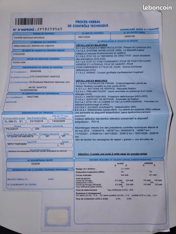 Peugeot 206 2005 photo 3