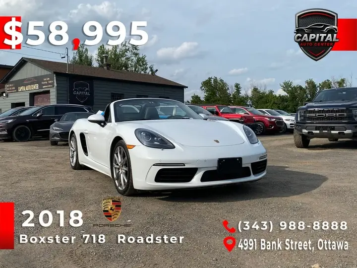 Porsche Boxster 718