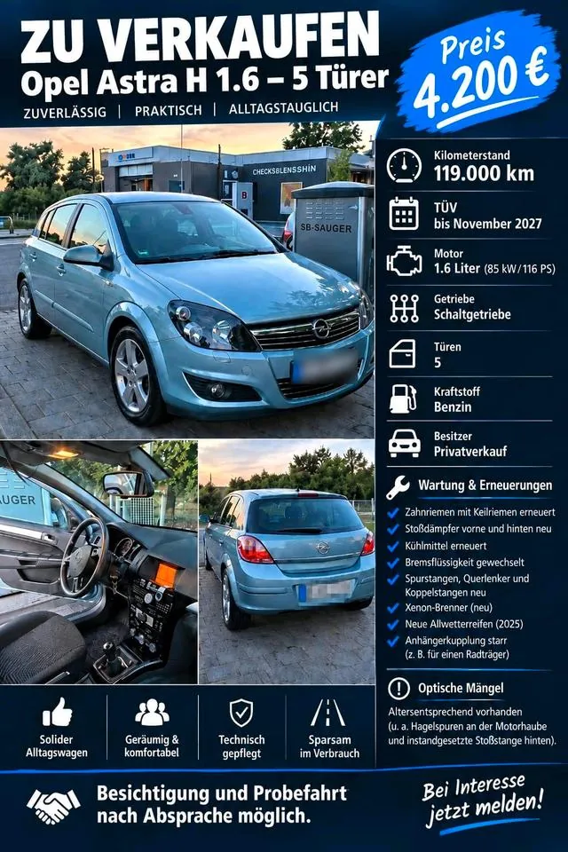 Opel Astra H